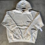 Fear of God Men's Grey and Black Hoodie - Image 4