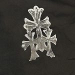 Chrome Hearts Men's Black T-shirt - Image 5