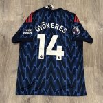 Adidas Men's Blue and Navy Shirt