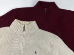 Oversized Ralph Lauren Quarter Zip Sweaters - Image 3