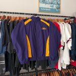 Russell Athletic Men's Purple and Yellow Jacket - Image 4