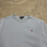 Polo Ralph Lauren Men's Blue Sweatshirt - Image 2