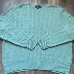 Polo Ralph Lauren Men's Green Jumper - Image 2