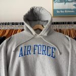 Champion Men's Grey and Blue Hoodie - Image 3