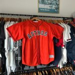 Majestic Athletic Men's Red and Orange Top - Image 3