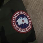 Canada Goose Men's Khaki and Green Coat - Image 3