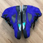 Jordan Men's Purple and Blue Trainers - Image 3