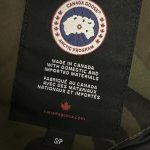 Canada Goose Men's Khaki and Green Coat - Image 4