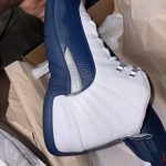 Jordan Men's White and Blue Trainers - Image 2
