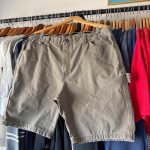 Wrangler Men's Green Shorts - Image 4