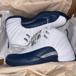 Jordan Men's White and Blue Trainers