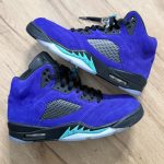 Jordan Men's Purple and Blue Trainers