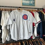 Majestic Athletic Men's White and Blue Top - Image 2