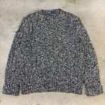 Polo Ralph Lauren Men's Grey and Black Jumper