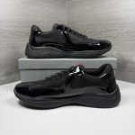 Prada Men's Black Trainers - Image 2