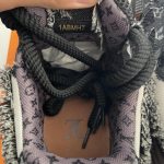 Louis Vuitton Men's Black Trainers - Image 3