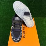 3  Men's Blue and Navy Trainers - Image 4